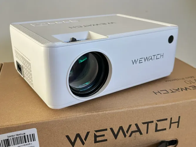 Mini projetor Wewatch V10 branco