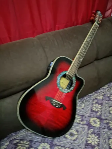 Violão Ovation Eagle Fiber Round CH-306RB