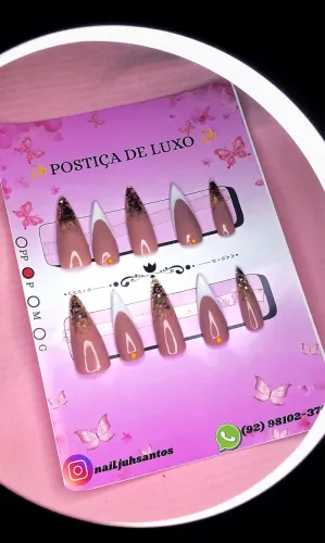 POSTIÇA DE LUXO~PRONTA ENTREGA