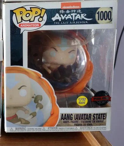 Fundo Pop Aang 1000 Avatar Glow in the dark