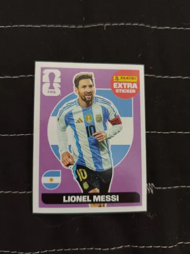 Messi extra Sticker Legend - Lilás