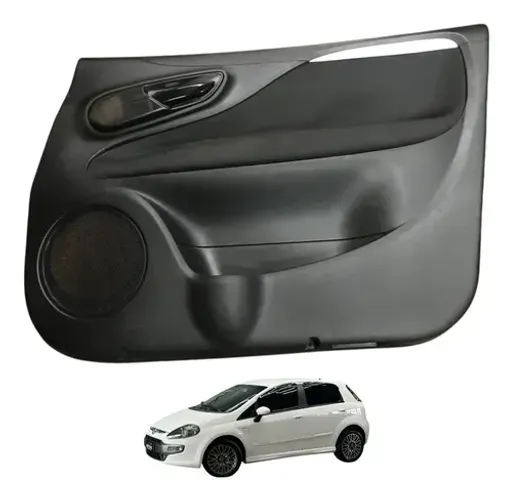 Forro Porta Dianteira Direita Fiat Punto Sporting 2013 2014 Preto