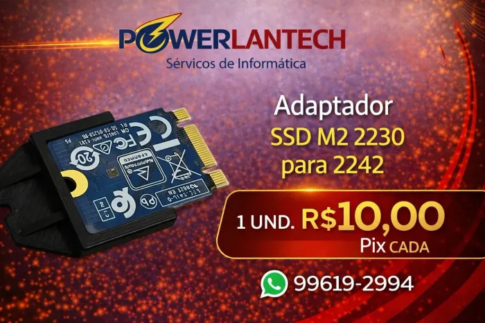 Adaptador SSD M2 2230 para 2242
