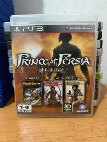 PRINCE OF PERSIA// PRINCE DA PERSIA // TRILOGIA //VERSÃO AMERICANA COMPLETA COM MANUAL 