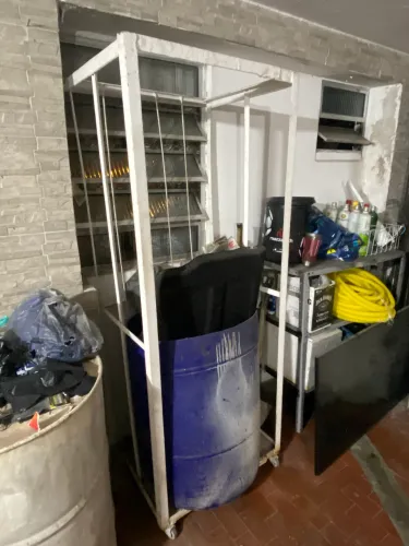 Expositor de carvão