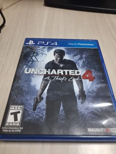 Uncharted 4 - Mídia Física PS4