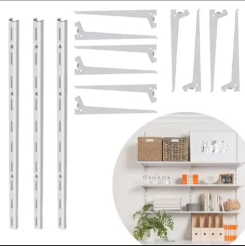 Trilho  e prateleiras