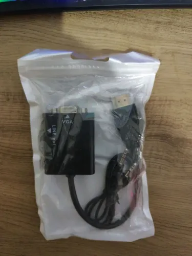 cabo adaptador hdmi para vga p2