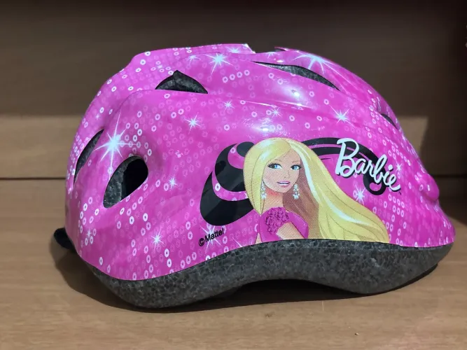 Capacete Ciclismo Infantil Kids Barbie Pequeno C/ Regulagem - TRUST