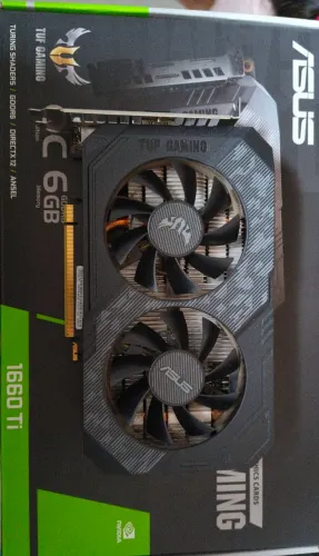GTX 1660 Ti 6GB - 1 ano de uso