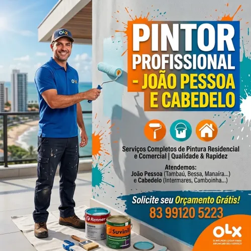 Pintor profissional |joao pessoa |cabedelo