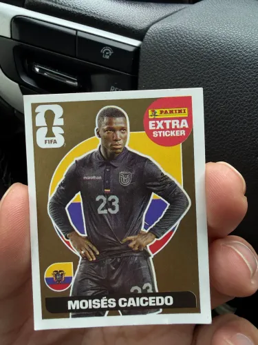 Figurinha legend Moisés Caicedo
