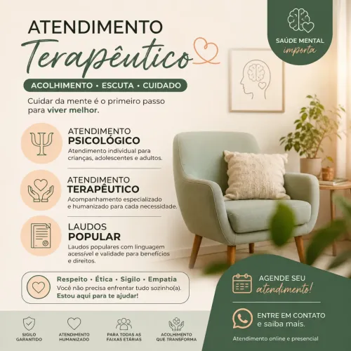 Atendimento Consulta Terapeuta Psicólogo Laudos Popular