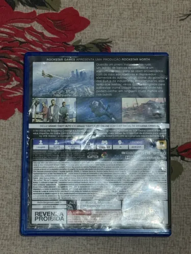 GTA V PS4 Original em CD - Mídia Física em bom Estado