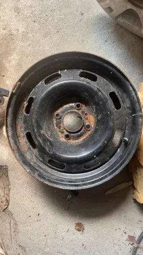 de ferro original VW Aro 15 (ou 14) furação 5x100 para Fox/Polo/Golf"