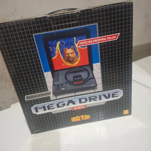 Mega Drive completo todo revisado original caixa original berço manual
