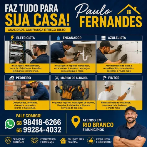 Serviço em gerais e reforma