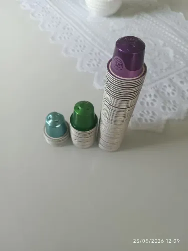 100 Cápsulas vazias para artesanato 