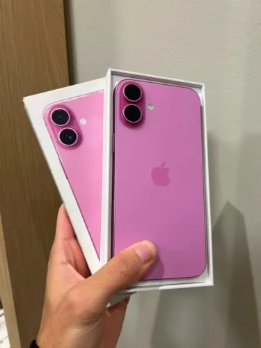 iPhone 16 Plus 128gb ROSA 100% (CX) Garantia Apple : 15/03/27 - Retirada Loja Savassi