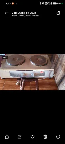 Fogão elétrico