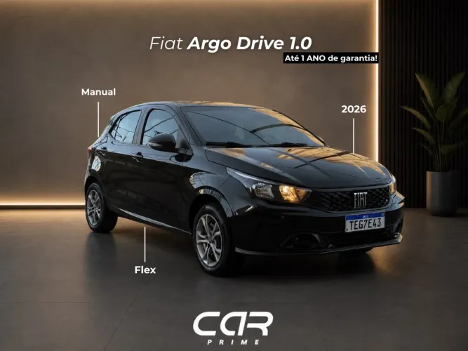 Fiat Argo Drive 1.0 6V Flex 2026