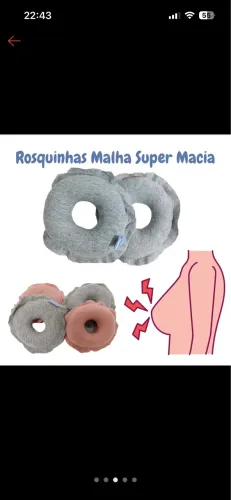 Rosquinha de amamentação 