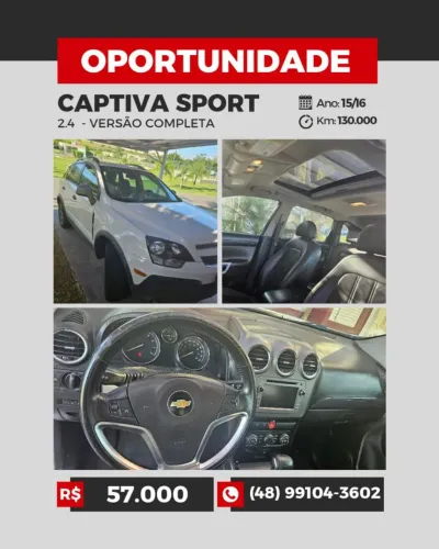 Chevrolet Captiva Sport FWD 2.4 16V 171/185cv 2016