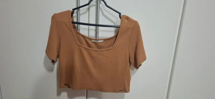 Cropped DZARM usado pouquíssimo!