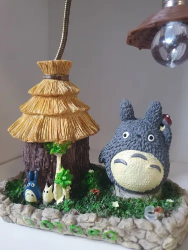 Luminária Totoro - peça decorativa