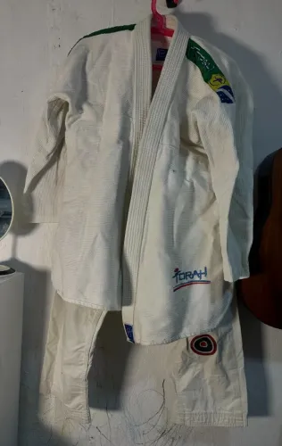 KIMONO BRANCO TRANÇADO A2 TORAH/MXA
