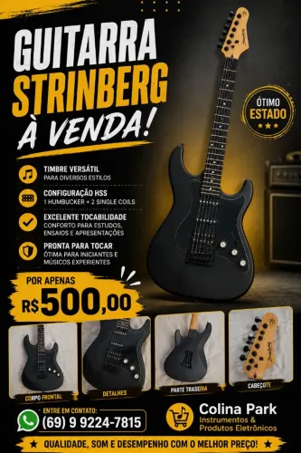 Guitarra Stratocaster Strimberg