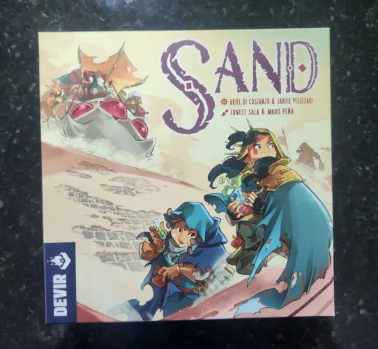 Sand board game