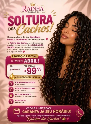Soltura dos cachos"