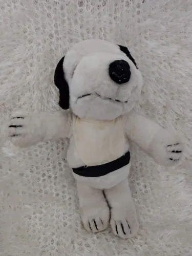 Snoopy Estrela pelúcia Antiga