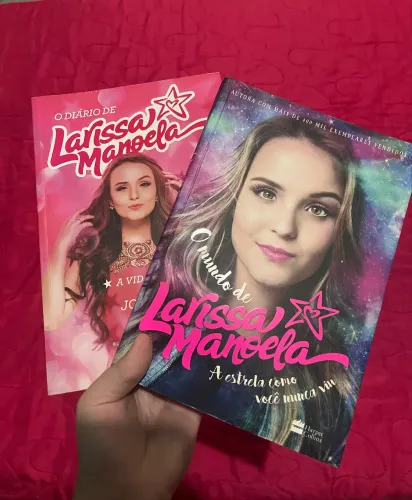 2 Livros Larissa Manoela
