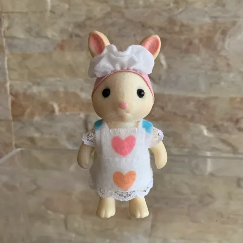 Roupinha Avental e Tiara Sylvanian Families