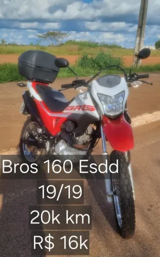 Honda Bros 160. Muito nova