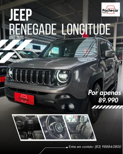 Jeep Renegade Longitude 2.0 4X4 TB Diesel AUT 2020
