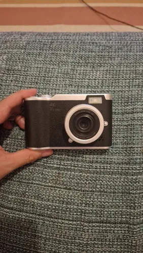 Câmera digital com zoom de até 8x 4k CCD, compacta de 48Mp