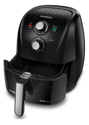 Fritadeira Elétrica Mondial Air Fry 4l Afn-40-fb Preto 127v