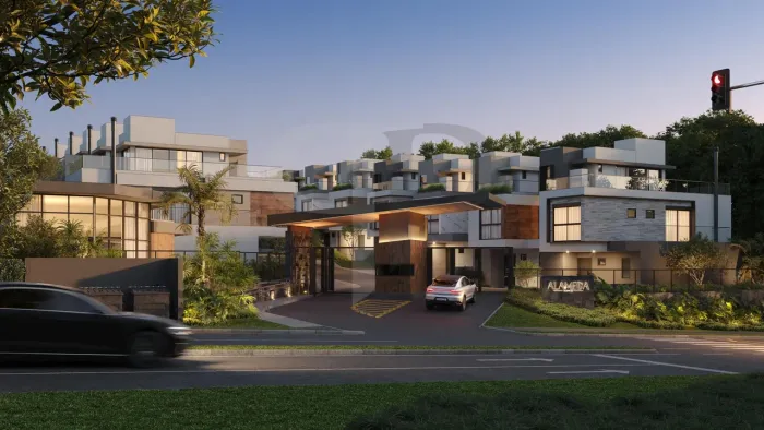 Casa em condominio com 3 suites à venda,ecoville, CURITIBA - PR