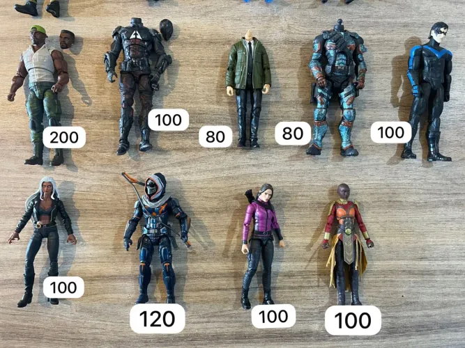 LOTE Hasbro Marvel legends - venda completa ou (SEPARADA) ver descritivo e chamar no chat