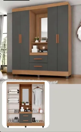 Oferta Imperdível de Guarda Roupa com Espelho!!