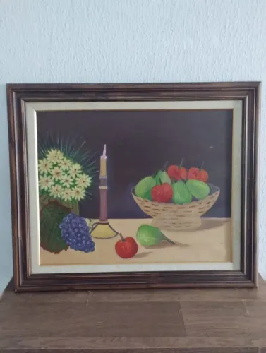 Linda pintura tinta oléo
