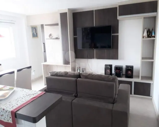 Apartamento 58m², 2 Dormitorios sendo uma suite, 1 vaga de garagem,Vila Valparaíso - Santo