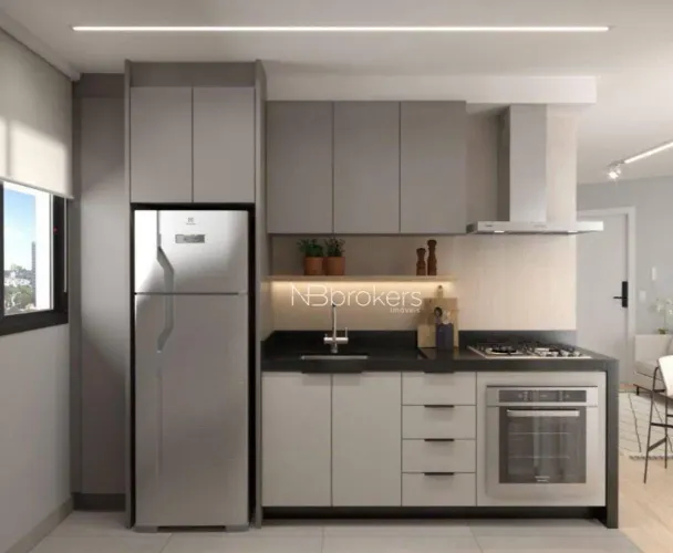 Apartamento com 2 dormitórios para alugar por R$ 6.000,00/mês - Centro - Curitiba/PR