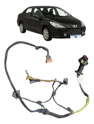 Chicote Porta Traseira Dir Peugeot 307 Sedan 2009 1.6 Uzad0