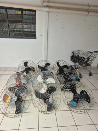 Lote Ventilador de parede ventisilva 60cm