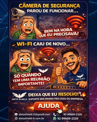 Técnico de TI em Manaus | Redes, Computadores e CFTV