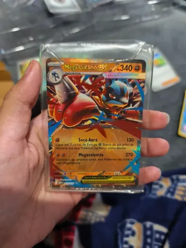 Kit pokémon com Lucario mega ex - Charizard mega ex 